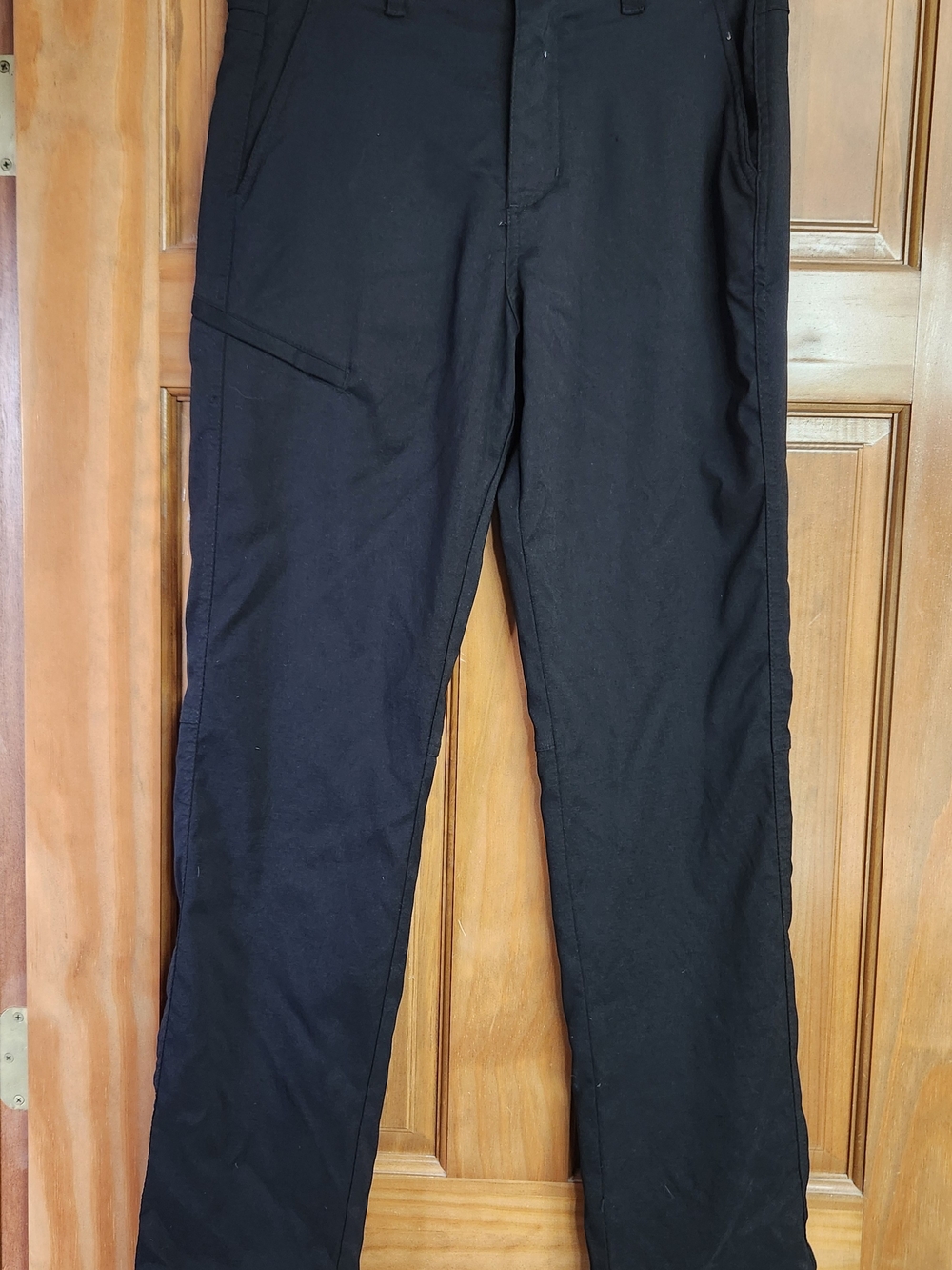 Gerry Weber Men's Black Cargo-Detail Straight Trousers